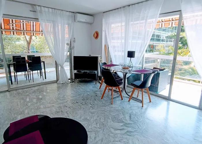 Apartmán Ara 40M2 Terrasse Angle 35 M2 Piscine Free Parking Antibes