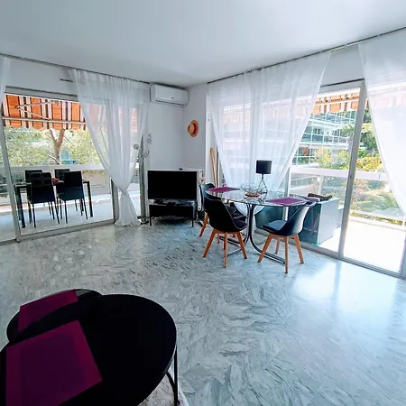 شقة Ara 40m2 Classe Immense Terrasse 35 M2 Piscine Juan Parking أنتيب